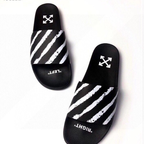 Replica Off-White Slippers For Women #1195433 $45.00 USD for Wholesale