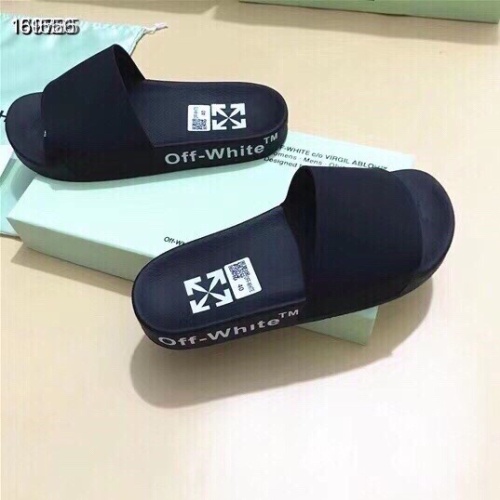 Replica Off-White Slippers For Women #1195437 $45.00 USD for Wholesale