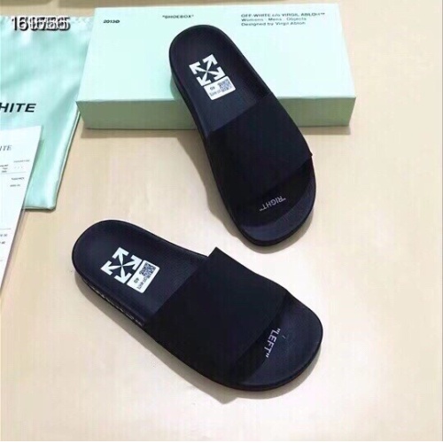 Replica Off-White Slippers For Men #1195438 $45.00 USD for Wholesale