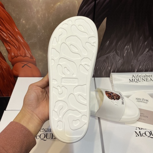 Replica Alexander McQueen Slippers For Men #1195633 $45.00 USD for Wholesale