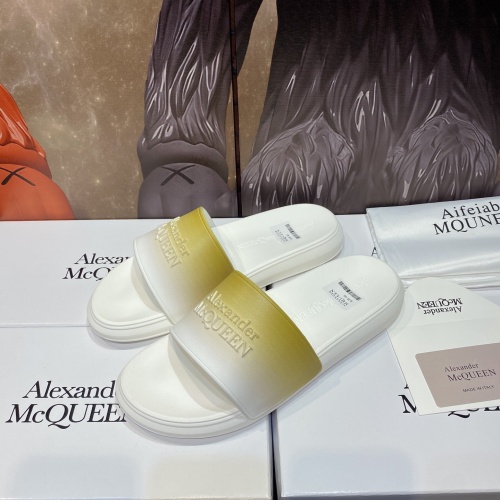 Alexander McQueen Slippers For Men #1195639 $45.00 USD, Wholesale Replica Alexander McQueen Slippers