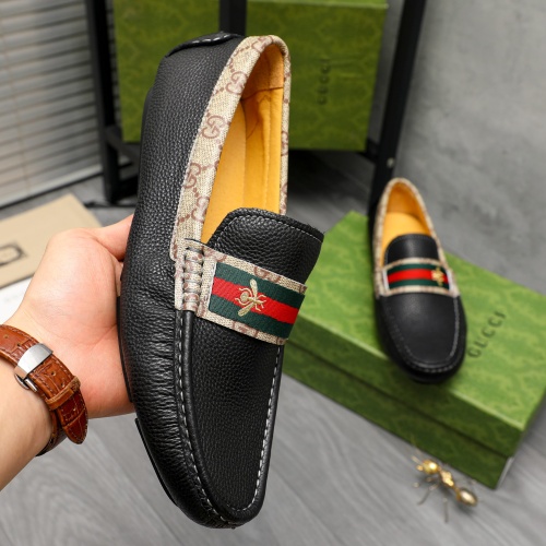 Replica Gucci Oxfords Shoes For Men #1195707 $72.00 USD for Wholesale