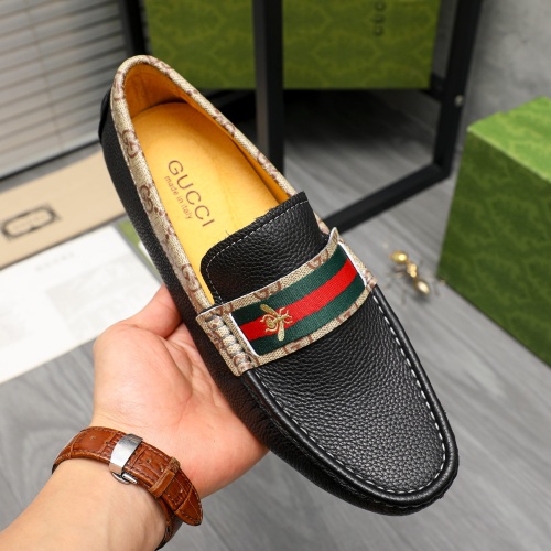 Replica Gucci Oxfords Shoes For Men #1195707 $72.00 USD for Wholesale