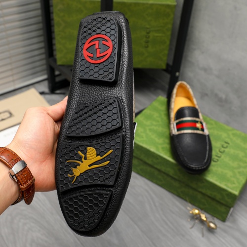 Replica Gucci Oxfords Shoes For Men #1195707 $72.00 USD for Wholesale