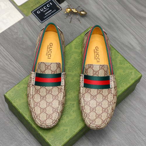 Replica Gucci Oxfords Shoes For Men #1195708 $68.00 USD for Wholesale