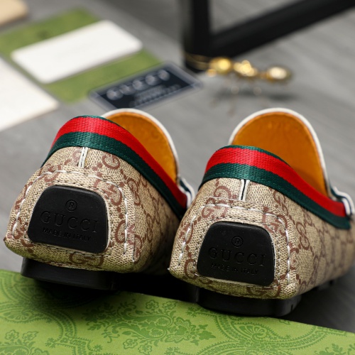 Replica Gucci Oxfords Shoes For Men #1195708 $68.00 USD for Wholesale