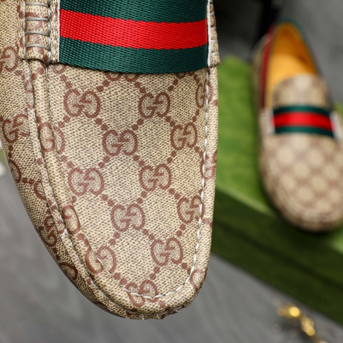 Replica Gucci Oxfords Shoes For Men #1195708 $68.00 USD for Wholesale