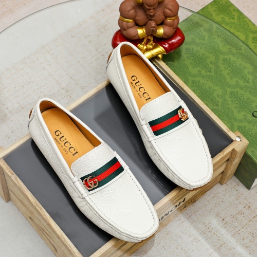 Replica Gucci Oxfords Shoes For Men #1195719 $68.00 USD for Wholesale