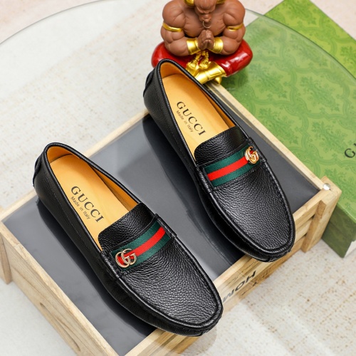 Replica Gucci Oxfords Shoes For Men #1195720 $68.00 USD for Wholesale