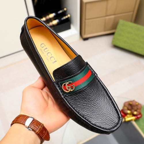 Replica Gucci Oxfords Shoes For Men #1195720 $68.00 USD for Wholesale