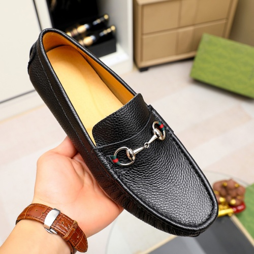 Replica Gucci Oxfords Shoes For Men #1195725 $68.00 USD for Wholesale