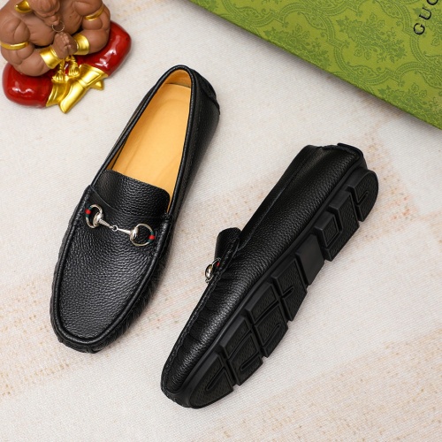 Replica Gucci Oxfords Shoes For Men #1195725 $68.00 USD for Wholesale