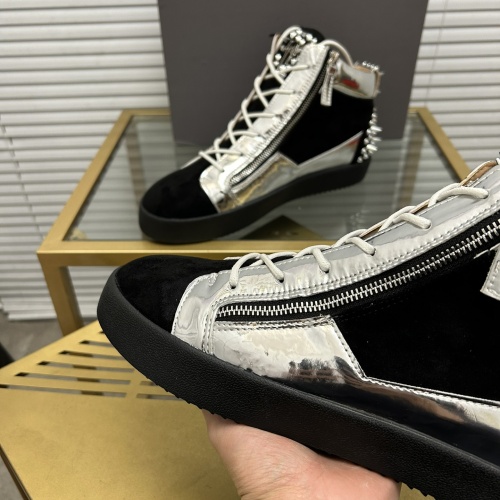 Replica Giuseppe Zanotti High Tops Shoes For Men #1196112 $102.00 USD for Wholesale