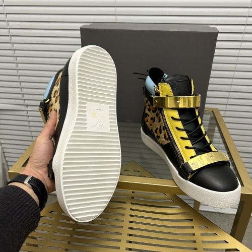 Replica Giuseppe Zanotti High Tops Shoes For Men #1196114 $100.00 USD for Wholesale