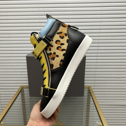 Replica Giuseppe Zanotti High Tops Shoes For Women #1196115 $100.00 USD for Wholesale