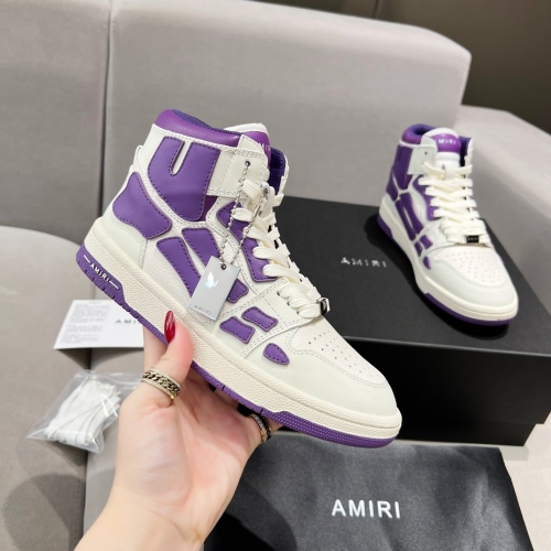 Replica Amiri High Tops Shoes For Women #1196151 $108.00 USD for Wholesale