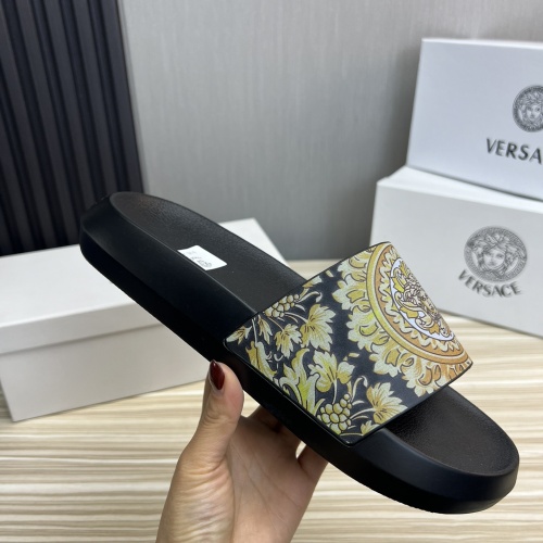 Replica Versace Slippers For Men #1196597 $45.00 USD for Wholesale