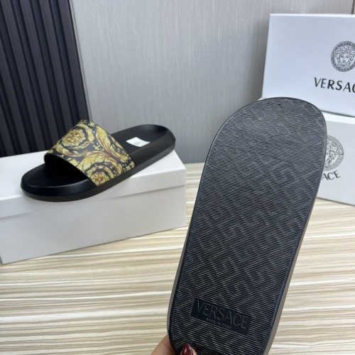 Replica Versace Slippers For Men #1196598 $45.00 USD for Wholesale