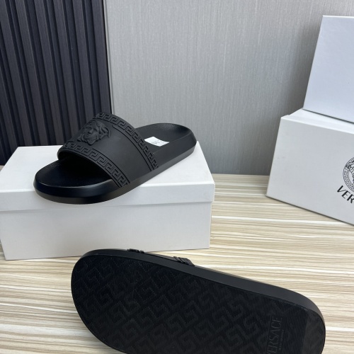 Replica Versace Slippers For Men #1196608 $45.00 USD for Wholesale