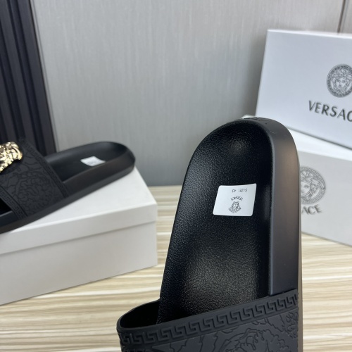 Replica Versace Slippers For Men #1196610 $45.00 USD for Wholesale