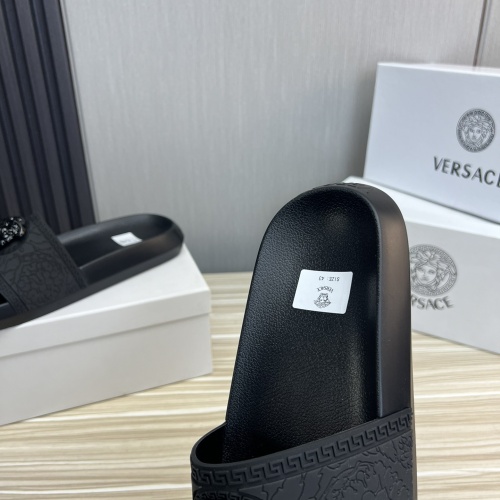 Replica Versace Slippers For Men #1196611 $45.00 USD for Wholesale