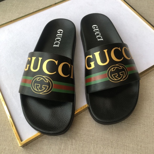 Replica Gucci Slippers For Men #1196650 $42.00 USD for Wholesale