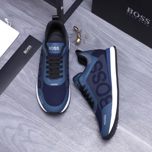 Replica Boss Casual Shoes For Men #1196695 $80.00 USD for Wholesale