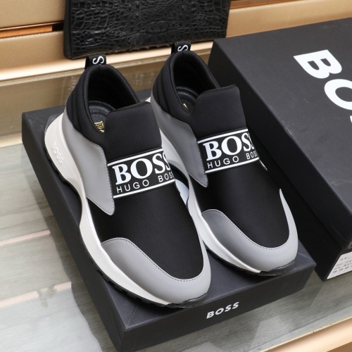 Replica Boss Casual Shoes For Men #1196702 $92.00 USD for Wholesale