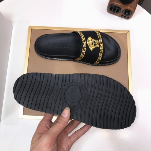 Replica Versace Slippers For Men #1196771 $52.00 USD for Wholesale