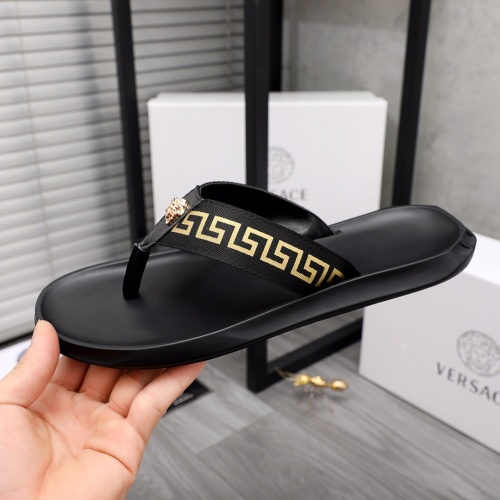 Replica Versace Slippers For Men #1196789 $42.00 USD for Wholesale