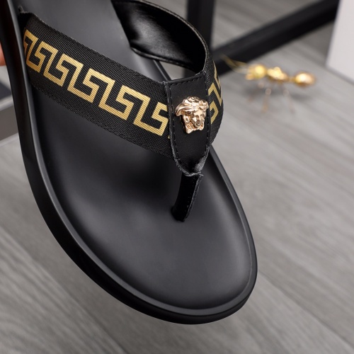 Replica Versace Slippers For Men #1196789 $42.00 USD for Wholesale