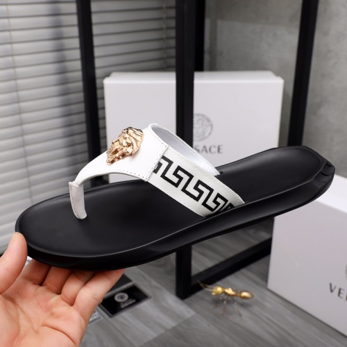 Replica Versace Slippers For Men #1196792 $42.00 USD for Wholesale