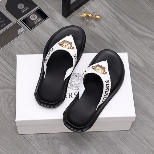 Replica Versace Slippers For Men #1196792 $42.00 USD for Wholesale