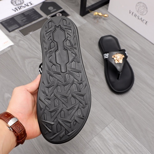 Replica Versace Slippers For Men #1196793 $42.00 USD for Wholesale