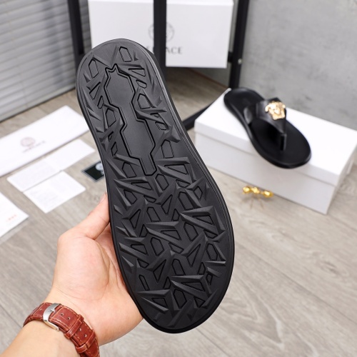 Replica Versace Slippers For Men #1196798 $42.00 USD for Wholesale