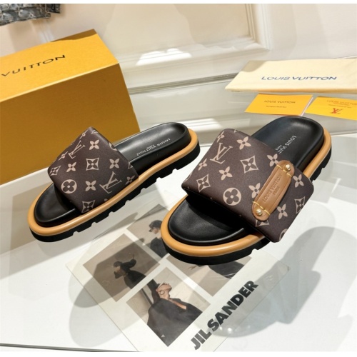 Louis Vuitton Slippers For Men #1196928 $76.00 USD, Wholesale Replica Louis Vuitton Slippers