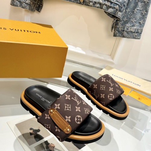 Replica Louis Vuitton Slippers For Men #1196928 $76.00 USD for Wholesale