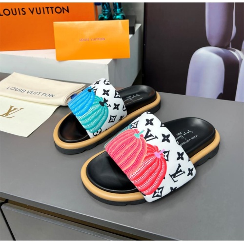 Louis Vuitton Slippers For Women #1196944 $72.00 USD, Wholesale Replica Louis Vuitton Slippers