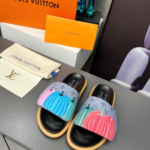 Replica Louis Vuitton Slippers For Women #1196948 $72.00 USD for Wholesale