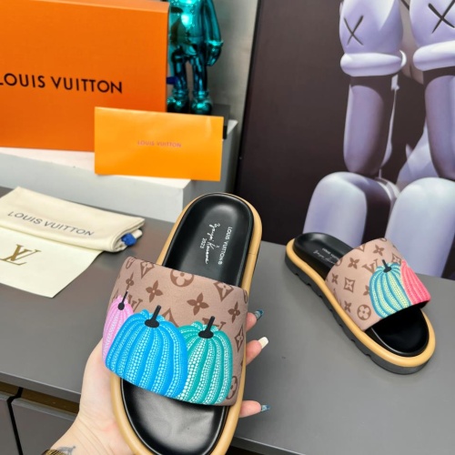 Replica Louis Vuitton Slippers For Women #1196950 $72.00 USD for Wholesale