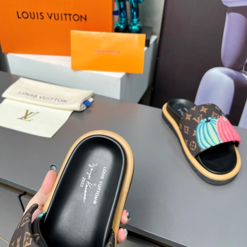 Replica Louis Vuitton Slippers For Women #1196953 $72.00 USD for Wholesale