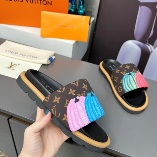 Replica Louis Vuitton Slippers For Women #1196953 $72.00 USD for Wholesale