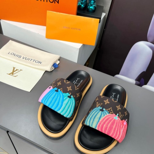 Replica Louis Vuitton Slippers For Men #1196954 $72.00 USD for Wholesale