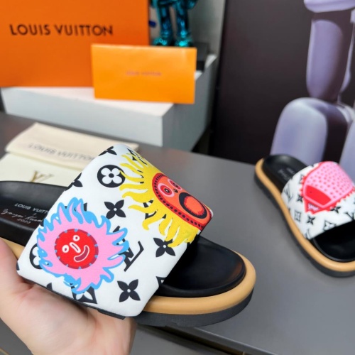 Replica Louis Vuitton Slippers For Women #1196957 $72.00 USD for Wholesale