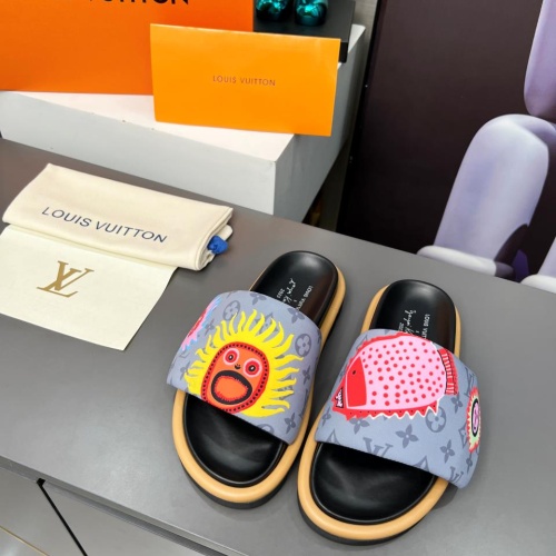 Replica Louis Vuitton Slippers For Women #1196961 $72.00 USD for Wholesale