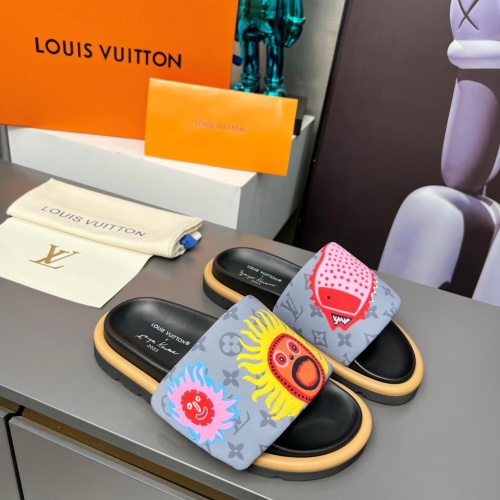 Replica Louis Vuitton Slippers For Women #1196961 $72.00 USD for Wholesale