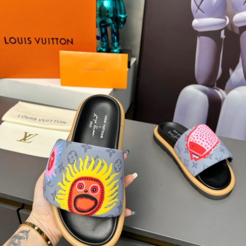 Replica Louis Vuitton Slippers For Women #1196961 $72.00 USD for Wholesale