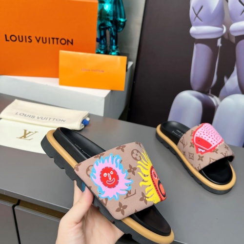 Replica Louis Vuitton Slippers For Women #1196964 $72.00 USD for Wholesale