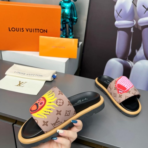 Replica Louis Vuitton Slippers For Women #1196964 $72.00 USD for Wholesale