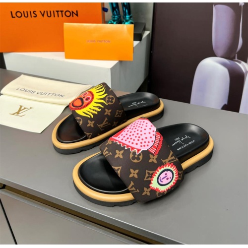 Louis Vuitton Slippers For Women #1196966 $72.00 USD, Wholesale Replica Louis Vuitton Slippers